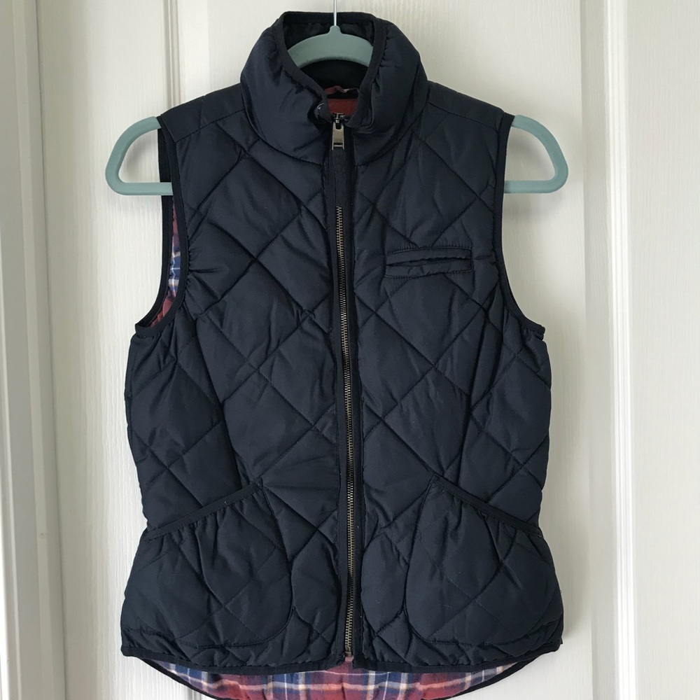 H&M Navy Quilted Vest